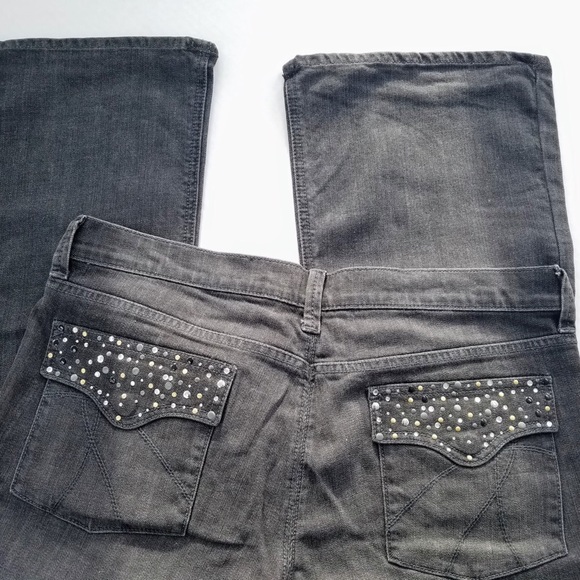 NY&Co Limited Edition Bling Gray Wash Jeans - Picture 4 of 4